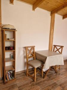 Posezení v ubytování Rincón del Shoam