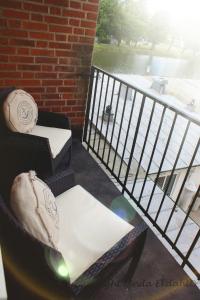 Balcone o terrazza di Strand Hotell