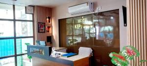 TV a/nebo společenská místnost v ubytování Hotel O Keptown