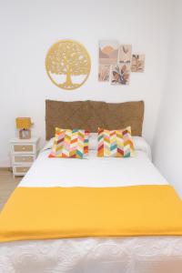 Postel nebo postele na pokoji v ubytování Casina Montemolin AT 1 Llave