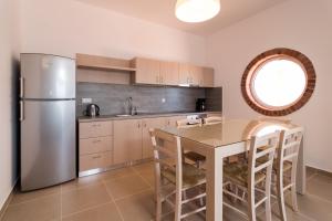 A kitchen or kitchenette at Villa-Palaiochora