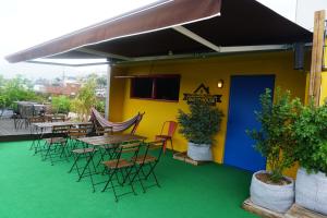 Grim Garden Guesthouse的阳台或露台