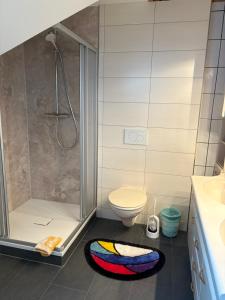 Koupelna v ubytování Ferienwohnung Jägerhaus