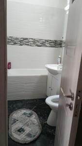 Koupelna v ubytování Locul ca acasa