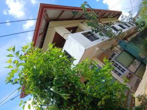 un bâtiment avec un arbre devant lui dans l'établissement Villa Friendly Faces, à Nuwara Eliya