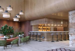 Lounge nebo bar v ubytování MERCURE ANTALYA KONYAALTI