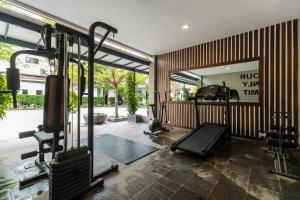 Γυμναστήριο ή/και όργανα γυμναστικής στο Green Amazon Residence