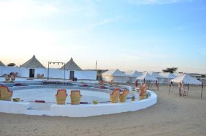 Pláž u luxury tent