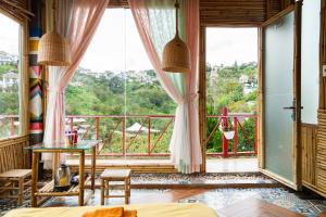 Balkón nebo terasa v ubytování Sweet Valley