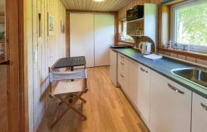 Η κουζίνα ή μικρή κουζίνα στο Beautiful Home In Vig With Wifi