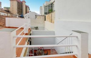 a view from the balcony of a white building at Beautiful Home In Fuengirola With Wifi in Fuengirola