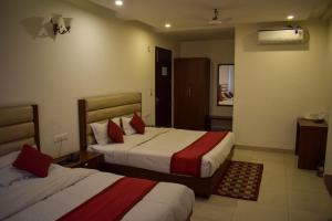 Postel nebo postele na pokoji v ubytování Pam Green