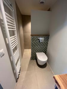 Koupelna v ubytování Peace and quiet and green near the lake and the sea! 7 people