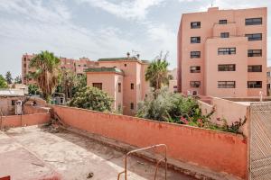 a view from the roof of a building at Modern Elegance & Moroccan Charm - Gueliz Center in Marrakech