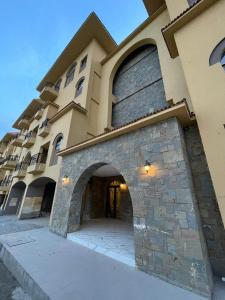 Bygningen som lejligheden ligger i