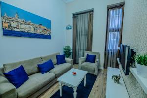 Posezení v ubytování Taksim inci Apartment