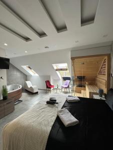 Un lugar para sentarse en Spa Lux Studio 56 3 fotos más