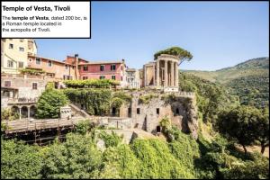 un edificio en la cima de una colina en Le Ville Tivoli - Adriana, en Tívoli