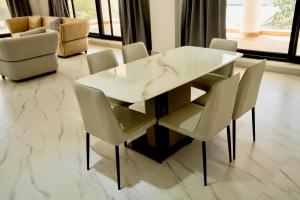 Posezení v ubytování Tanga City Apartments