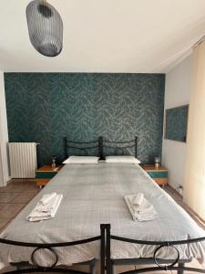 Postel nebo postele na pokoji v ubytování B&B Pokerdassi