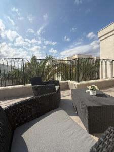 Ban công/sân hiên tại סוויטת אירוח צופה לגלבוע