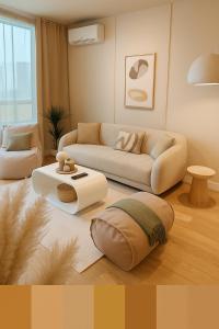 Χώρος καθιστικού στο Belgrade Waterfront Nostra Casa