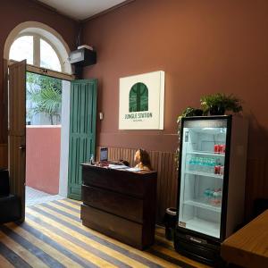 Vstupní hala nebo recepce v ubytování JUNGLE STATION - Hostel