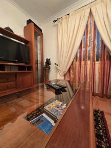 TV a/nebo společenská místnost v ubytování Paz House