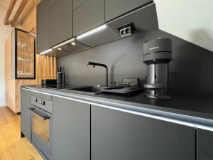 Køkken eller tekøkken på Apartment Kranjska Gora Diamond + 6 billeder