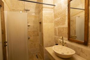 Koupelna v ubytování Ürgüp Masal pansiyon