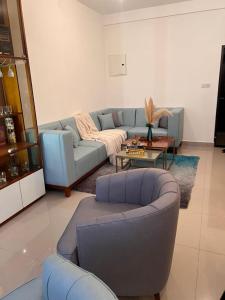 Posezení v ubytování Santorini Resort