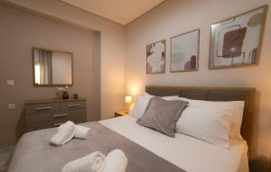 Ένα ή περισσότερα κρεβάτια σε δωμάτιο στο ABI's Shelter