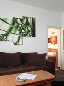 Posezení v ubytování Mellys Haus