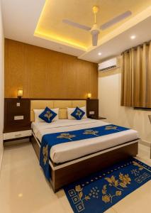 Una cama o camas en una habitación de Hotel Star Park View