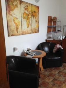 Posezení v ubytování Mellys Haus