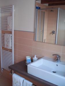 Koupelna v ubytování B&B I fiori di Marianna