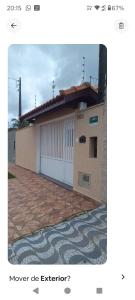 Bygningen som feriehuset ligger i