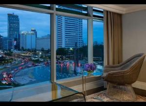 Χώρος καθιστικού στο 25hours, Hotel, Jakarta The Oddbird