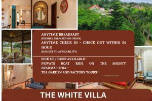 焦尔哈德The White Villa- A Luxurious stay rooted in tradition的白色别墅活动的传单