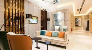 Posezení v ubytování City Comfort Inn Guigang Zhongshan High Speed Railway Station