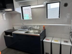 Dapur atau dapur kecil di Art House Katsushika