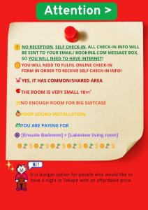 Fotografie z fotogalerie ubytování 6 Erebus Lodge v destinaci Lake Tekapo