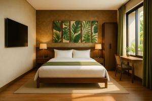 Ένα ή περισσότερα κρεβάτια σε δωμάτιο στο Savana Nest