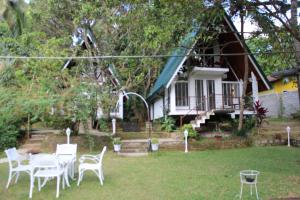 Zahrada ubytování Tepraas Matale