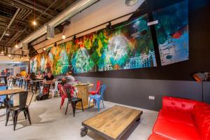 Posezení v ubytování Mola Hostel