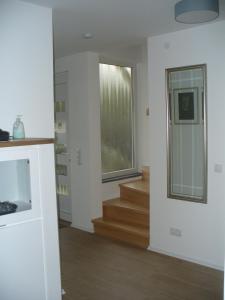 Küche/Küchenzeile in der Unterkunft Ferienwohnung Rheinaue