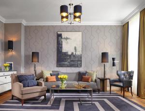 Posezení v ubytování Corinthia Budapest