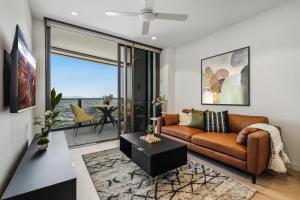 Χώρος καθιστικού στο Queens Wharf hosted by AAB