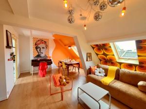 Posezení v ubytování La Suite TWiGGY, Vintage & Trendy - hypercentre