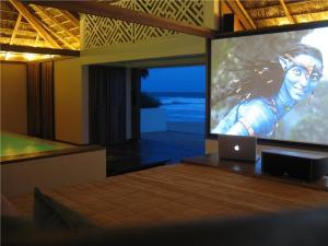 TV/trung tâm giải trí tại Green Organic Villas